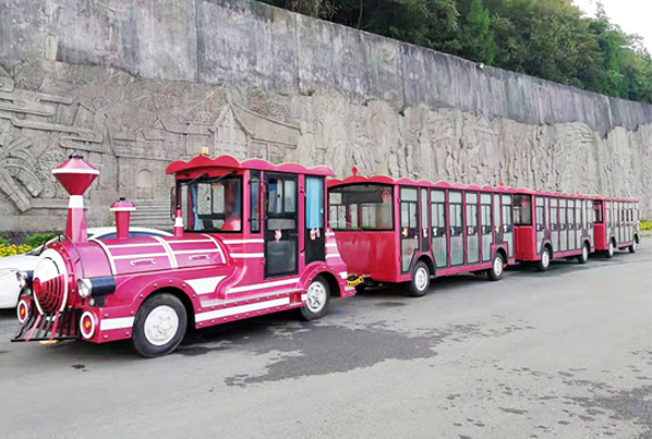 觀光列車(chē)-封閉式車(chē)廂-72座-三節(jié)
